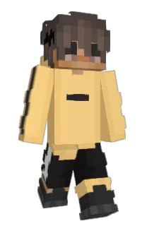 Front of Luwaaa's skin