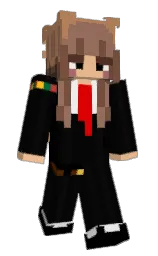 black and muddy waters Minecraft skin — Slim model