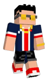 LoucoDaBike's Minecraft skin wearing the Migrator cape