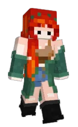 Slim Minecraft skin