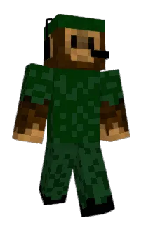 Front of Minecraft skin