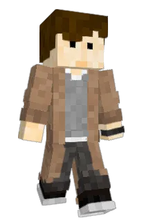 Front of Jeffalong's skin