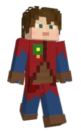 old brick and astronaut Minecraft skin — Slim model — first worn by LIDDELXU