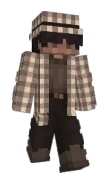 teky1's Minecraft skin wearing the Vanilla cape