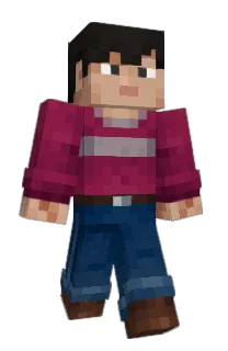 Front of Lelody's skin
