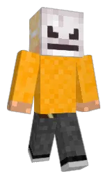 macaroni and cheese and hit pink Minecraft skin — Classic model — first worn by LordSalvos