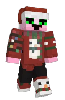 Front of JazzPink's skin