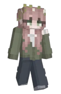 Front of drkprplefr's skin