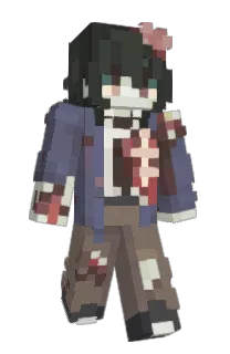 Front of carniceria's skin
