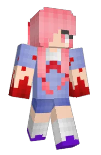 Front of VI's skin
