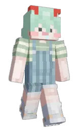 Slim Minecraft skin