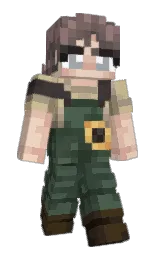 cuwik's Minecraft skin wearing the Copper cape