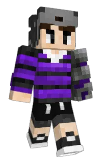 Front of dnutMC's skin