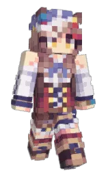 Slim Minecraft skin