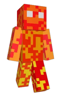 Front of GameRun's skin
