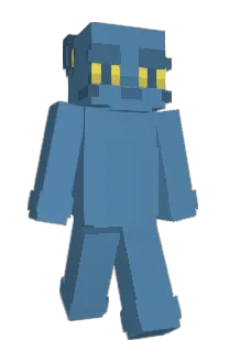 Front of Boog's skin