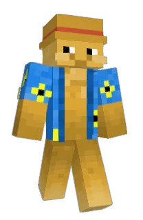 Front of Minecraft skin