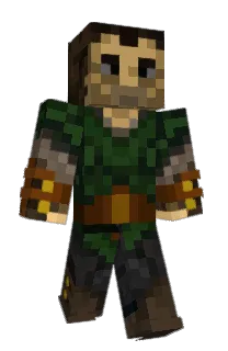 Front of Shendorion's skin