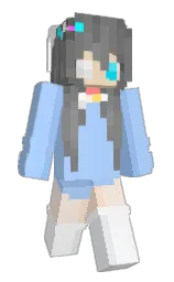 anakiwa and white Minecraft skin — Slim model