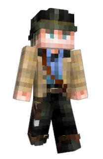 Front of Lokept's skin