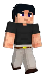 silver rust and silk Minecraft skin — Classic model — first worn by sakmih55