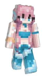 kobi and can can Minecraft skin — Slim model — first worn by Cherixhawa_