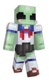 MeriJoestar's Minecraft skin wearing the Migrator cape