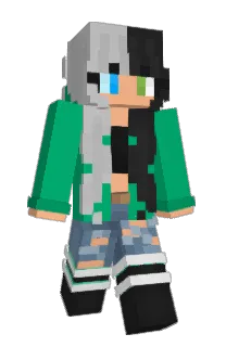 Front of ItsKittyYouTube's skin