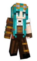 Cyn72's Minecraft skin wearing the Pan cape