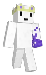 white and alabaster Minecraft skin — Classic model