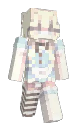 Citrine_Bee's Minecraft skin wearing the Pan cape