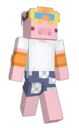 Slim Minecraft skin