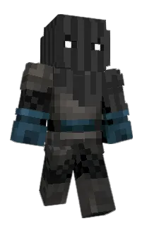 Front of Ercagni's skin