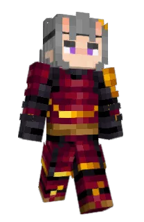 Front of HiruMagon's skin