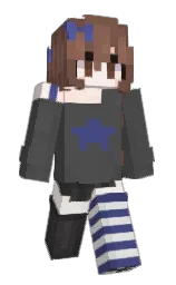 tundora and roman coffee Minecraft skin — Slim model — first worn by Abyssal_Heart