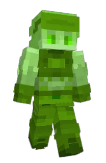 Front of huumekasvi's skin