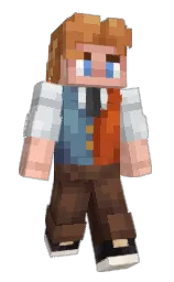 Titefy's Minecraft skin wearing the Copper cape