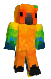 Front of Minecraft skin