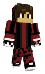 Rssixx's Minecraft skin wearing the Migrator cape