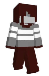 Front of ClownAmoeba's skin