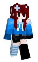 Slim Minecraft skin