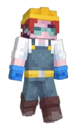 hoki and blue bayoux Minecraft skin — Slim model — first worn by Pasterrnak
