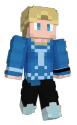 09benny's Minecraft skin wearing the Founder's cape