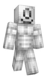 silver and nobel Minecraft skin — Classic model — first worn by inggarn