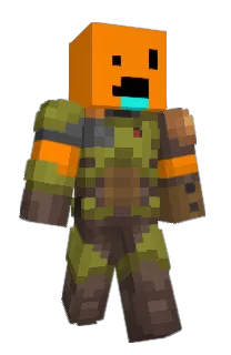 Front of Minecraft skin