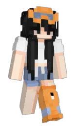 karry and cod gray Minecraft skin — Slim model