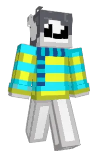 Front of Minecraft skin
