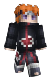 Front of Scahiko's skin