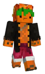 christine and chilean fire Minecraft skin — Classic model — first worn by Luchimaster