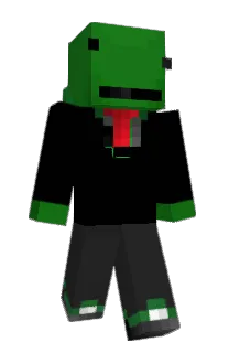 Front of Paunz's skin